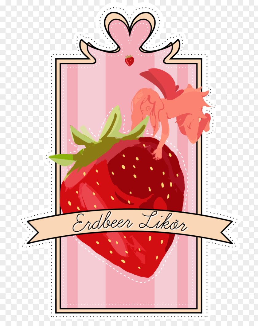 Strawberry Cartoon Rectangle Font PNG
