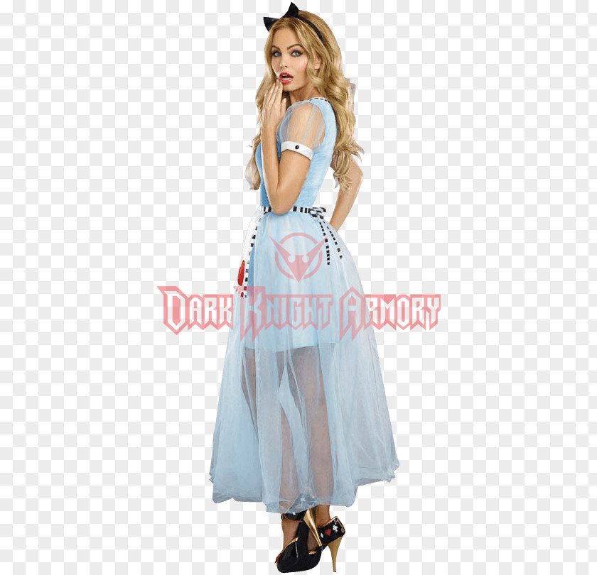 Alice Dress Gown Shoulder Woman Skirt PNG