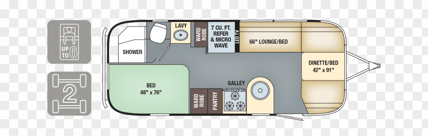 Battery Furnace Haydocy Airstream & RV Caravan Campervans Floor Plan PNG