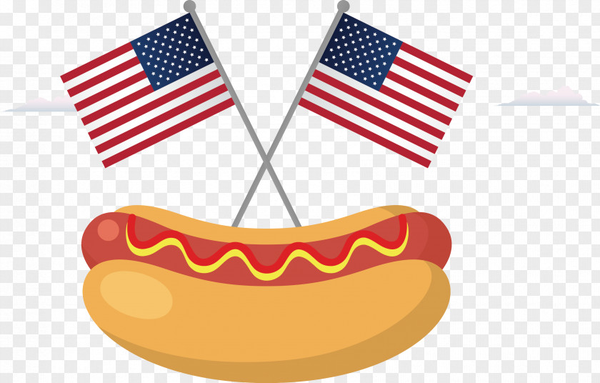 Hot Dog Vector Plane Gettysburg Flag Works Of The United States Police PNG