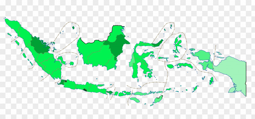 Indonesia Map Vector Royalty-free PNG