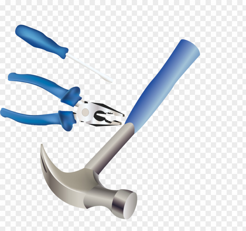 Installation Tools Hammer Screwdriver Vector Material Tool PNG