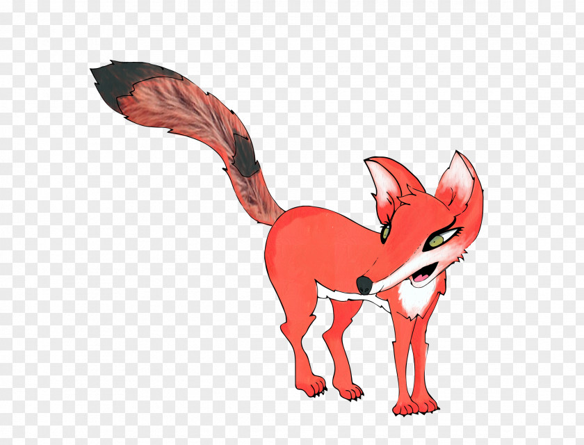 Materials Red Fox Animaatio Clip Art PNG
