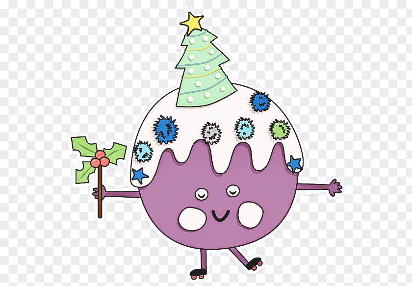 Cartoon Tree Star PNG