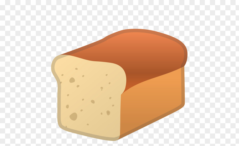 Emoji Pan Loaf Toast Clip Art PNG