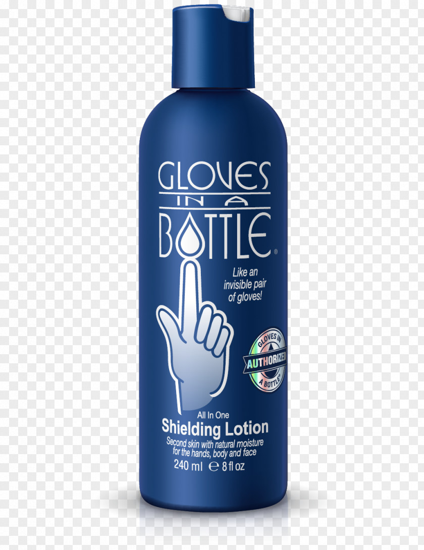 Lotion Bottle Gloves In A Shielding Barrier Cream Moisturizer Skin Care PNG
