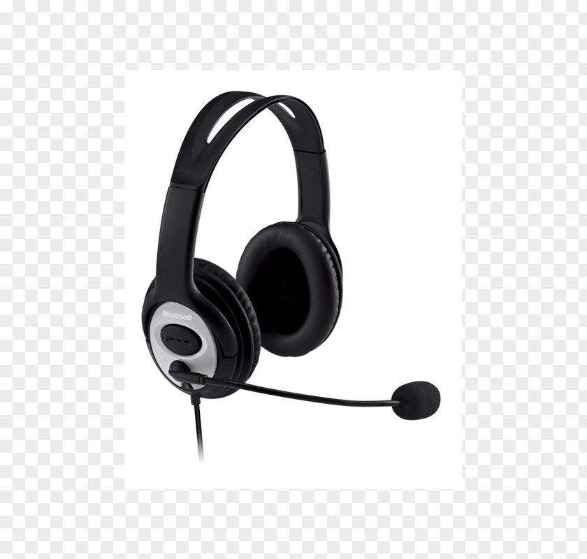 Microphone Microsoft LifeChat Headset Corporation Noise-cancelling Headphones PNG