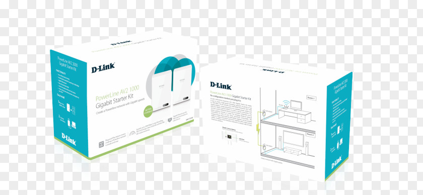 Power-line Communication Gigabit Ethernet HomePlug D-Link PNG