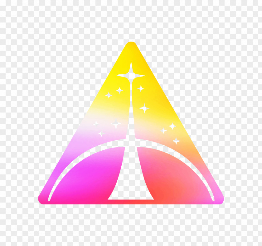 Product Design Triangle Pink M PNG