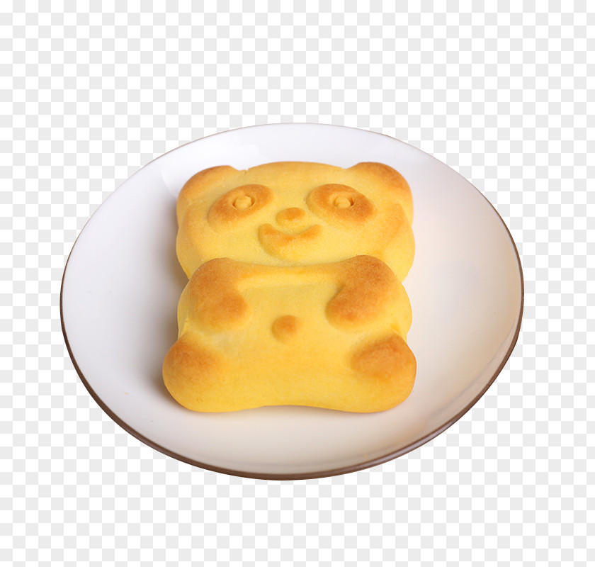 A Dish Of Crisp Panda Toast Artikel Bun PNG