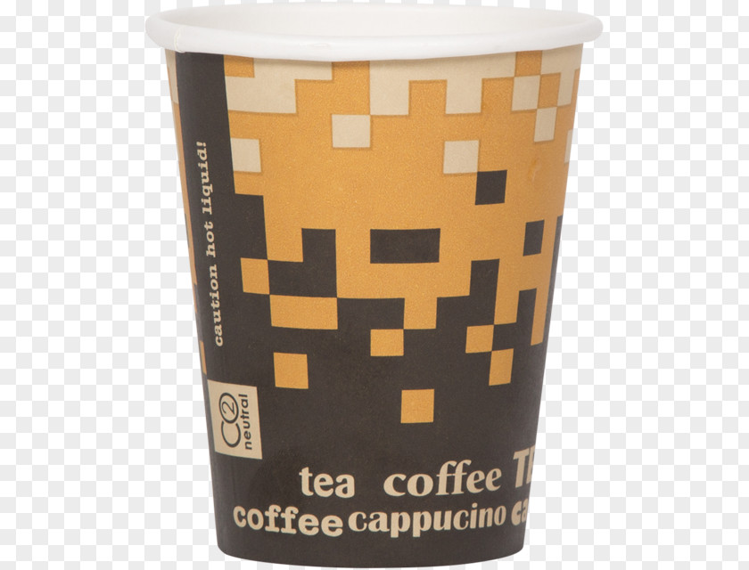 Brown Cup Coffee Mug Paper PNG