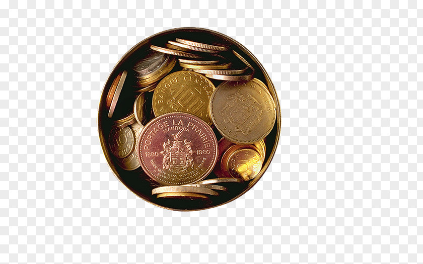 Dinero Gold Coin Money PNG