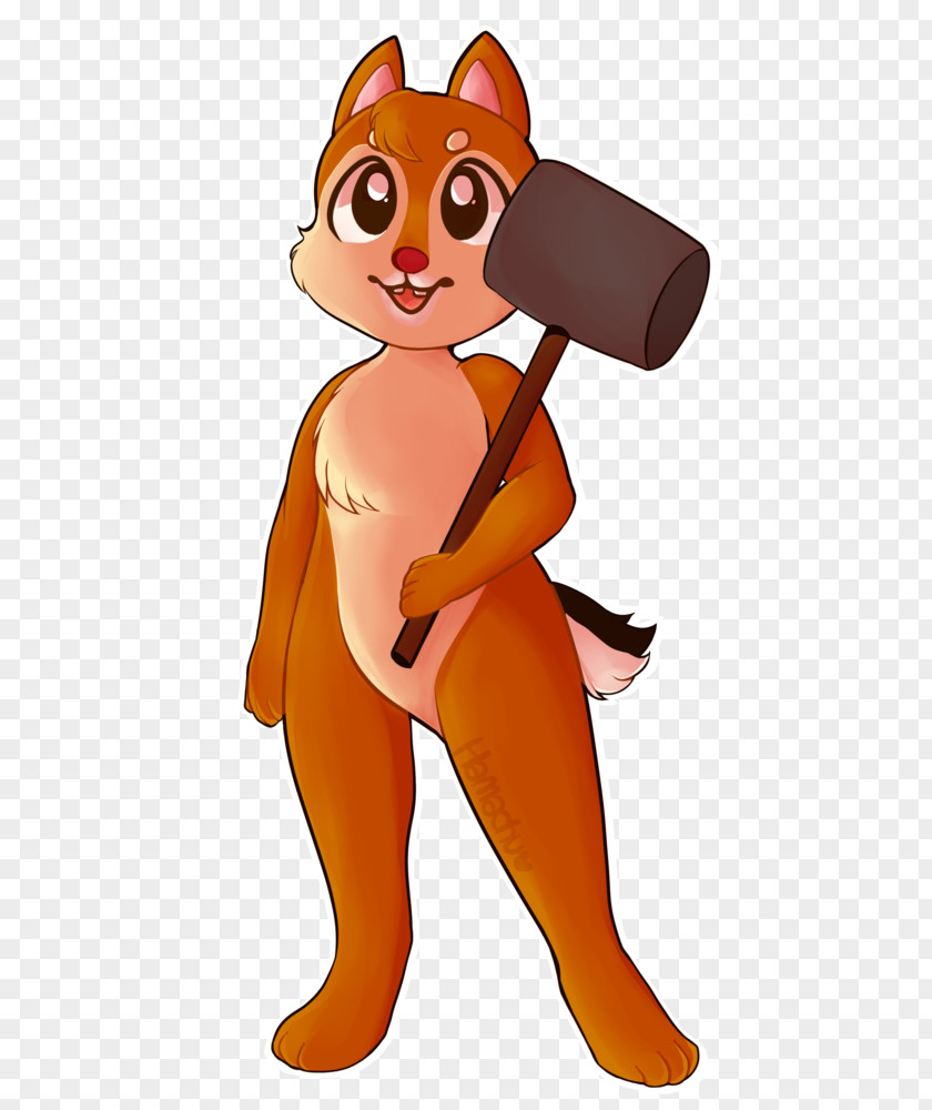 Father's Day Chipmunk Drawing PNG
