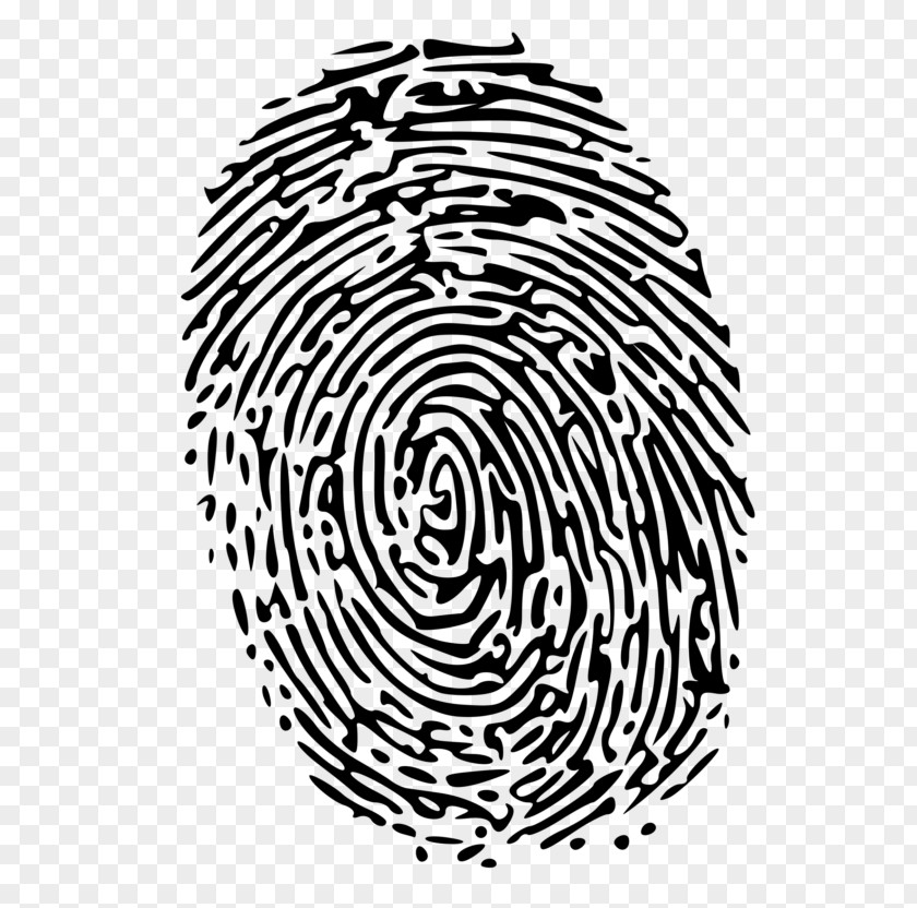 Fingerprint Forensic Science Clip Art PNG
