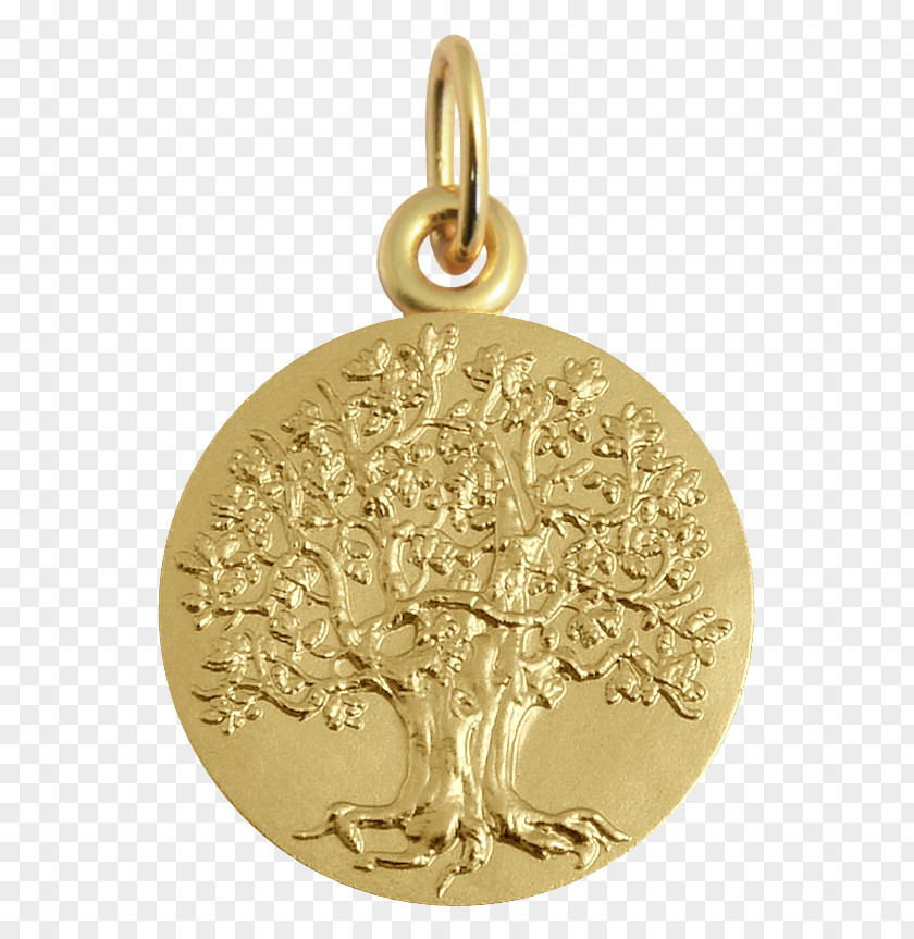 Medal Gold Locket Tree PNG