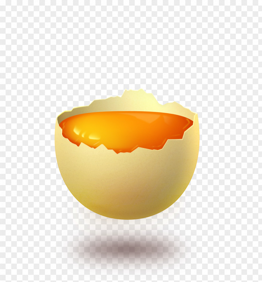 Open Eggs Chicken Egg Yolk White PNG