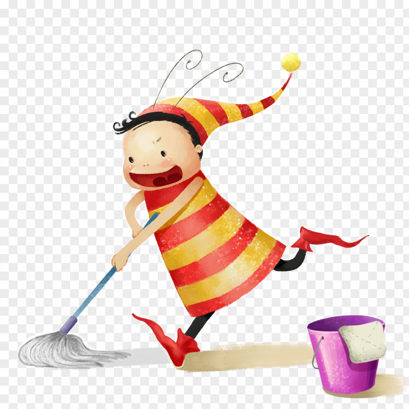 Sweeping Elements Child Clip Art PNG