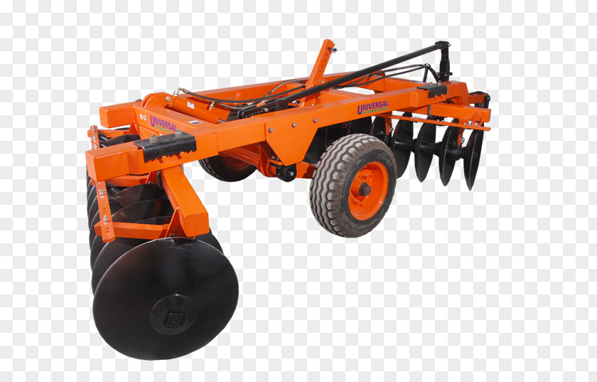Tractor Disc Harrow Agricultural Machinery Hydraulics PNG