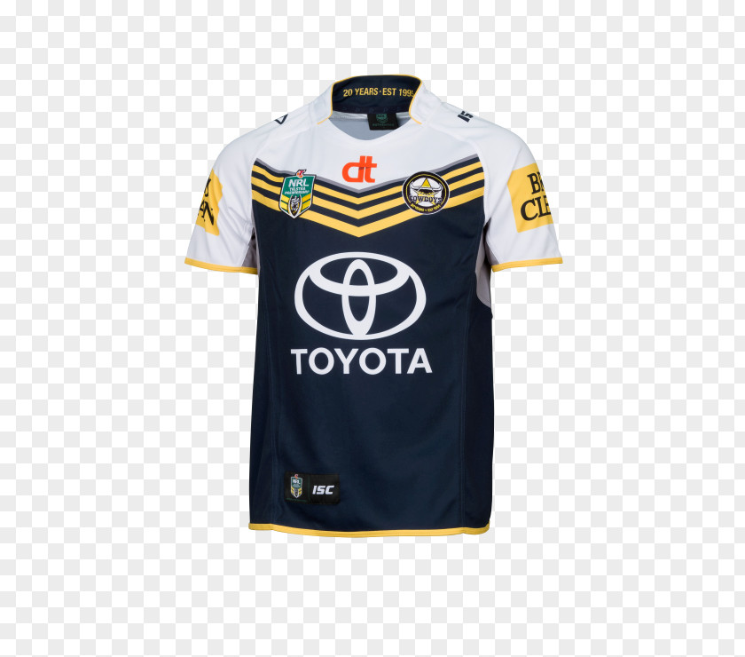 Tshirt North Queensland Cowboys 2018 NRL Season T-shirt Rugby League PNG