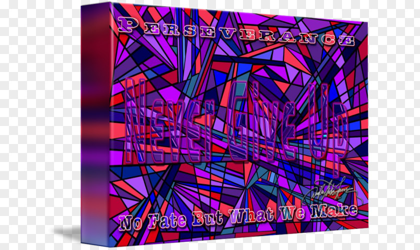 Glass Stained Modern Art Material PNG