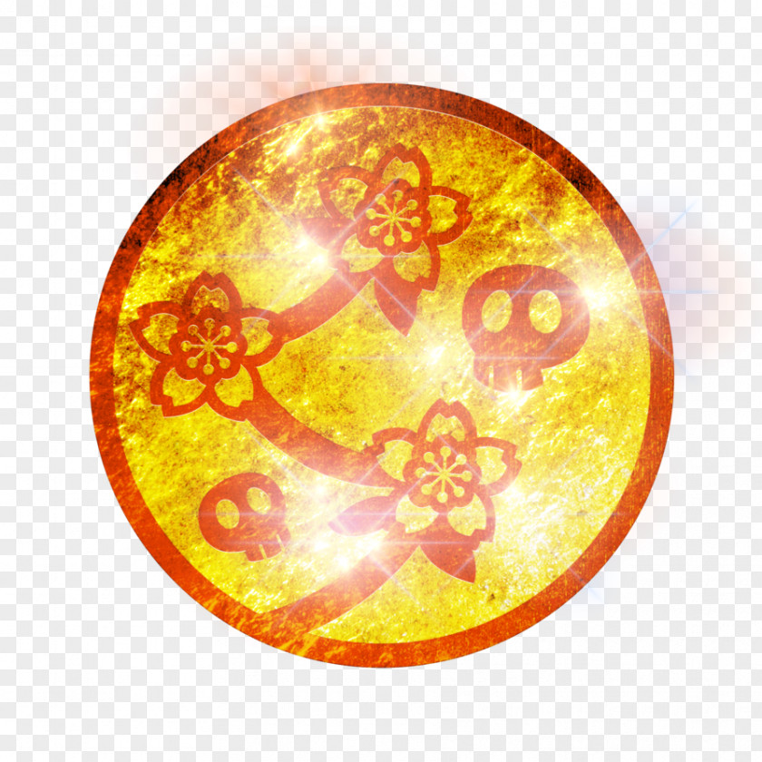 Gold Sphere PNG
