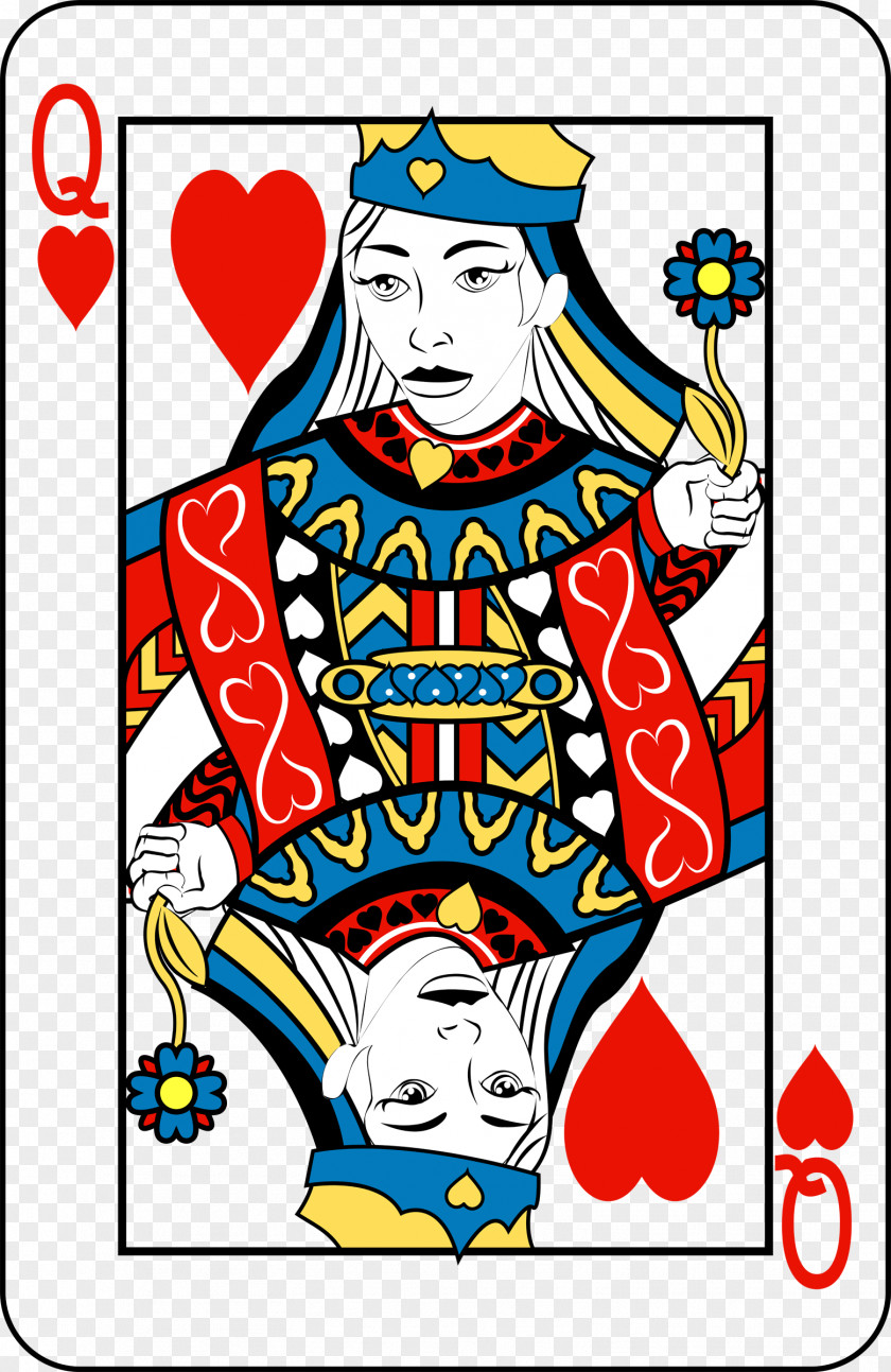 Queen Of Hearts Card Clip Art Stock Photography Royalty-free Vector Graphics PNG