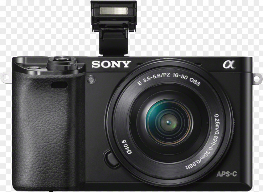 Sony A6000 α6000 NEX-6 Mirrorless Interchangeable-lens Camera 索尼 Autofocus PNG
