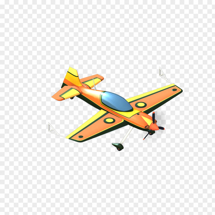 Airplane Monoplane Radio-controlled Aircraft Model PNG