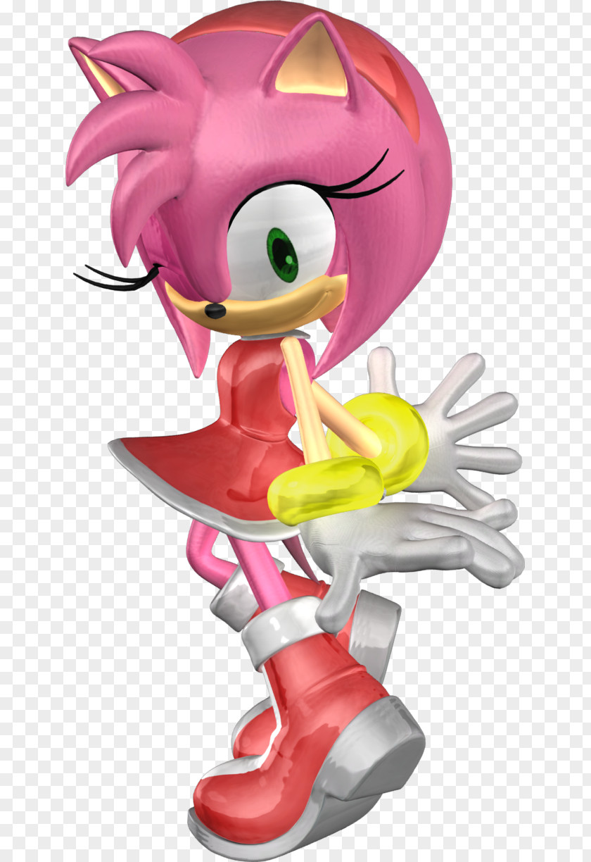 Amy Rose Rouge The Bat Sonic Advance 3 3D Heroes PNG