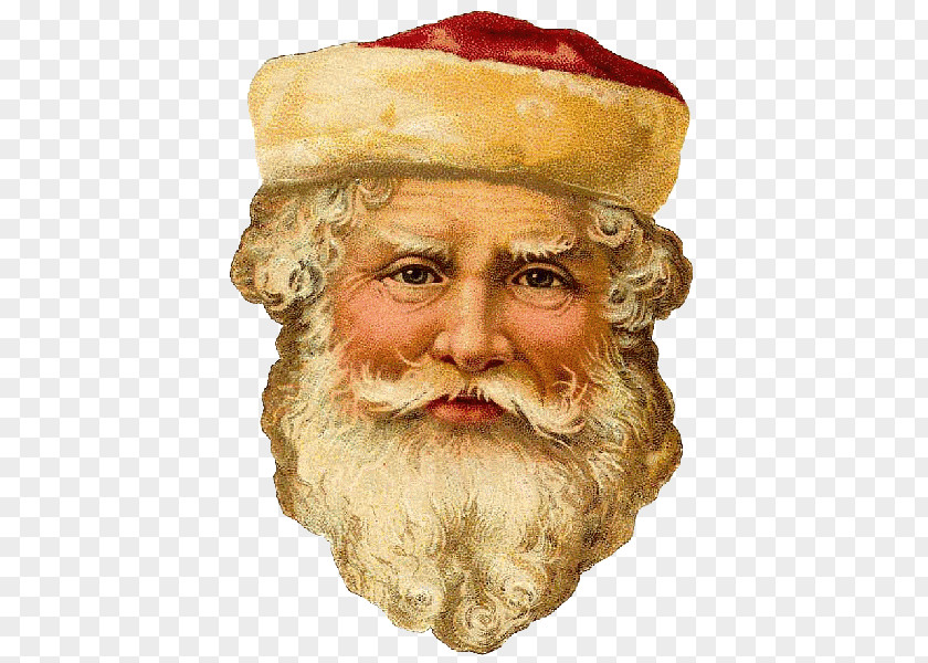 Blind Owl Santa Claus Clip Art Vintage Christmas Saint Nicholas Openclipart PNG