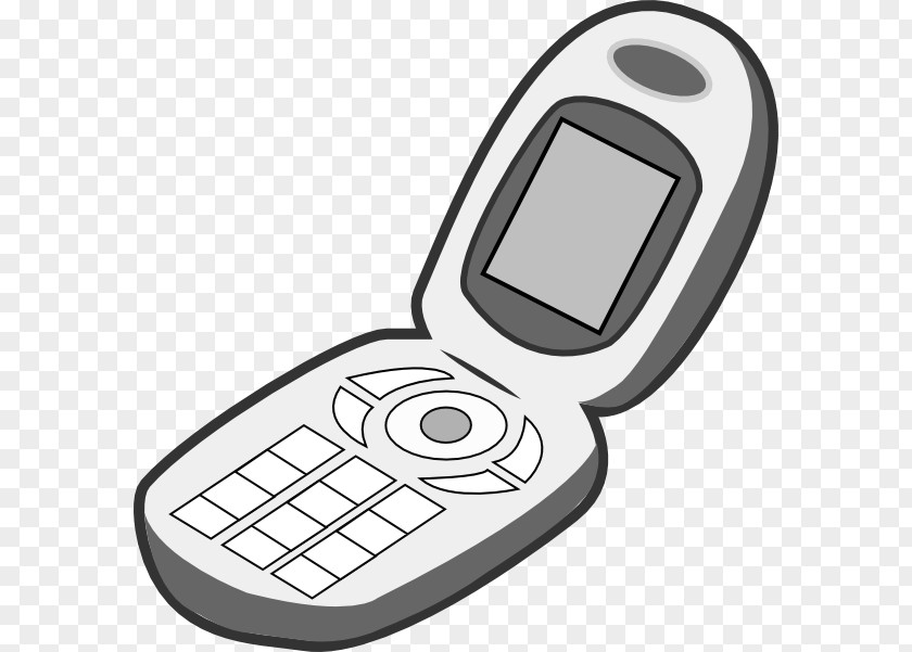 Mobile Clipart Clamshell Design Telephone Clip Art PNG