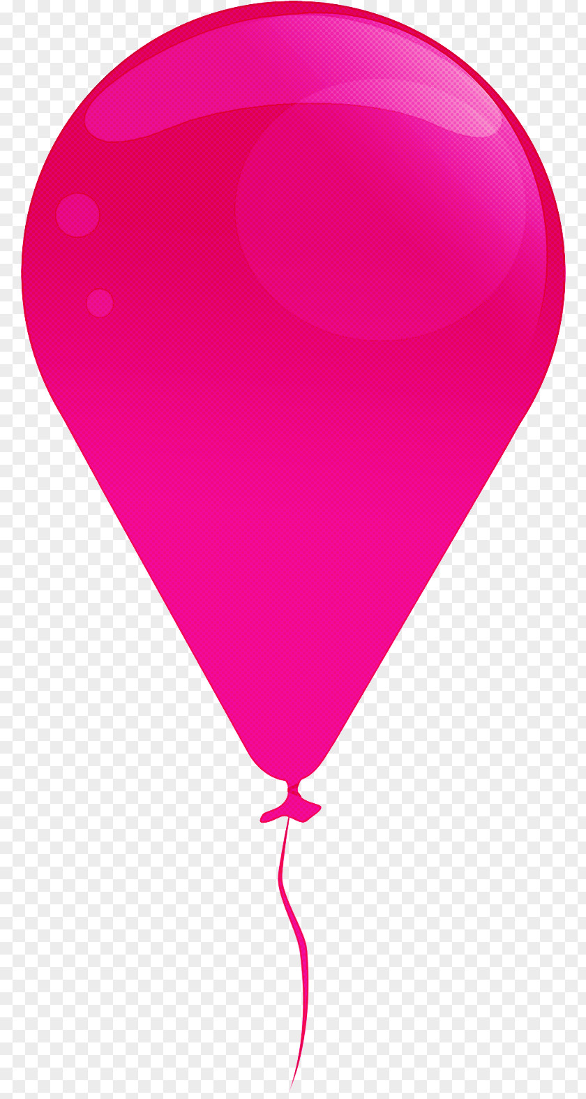 Pink Heart Red Balloon Magenta PNG