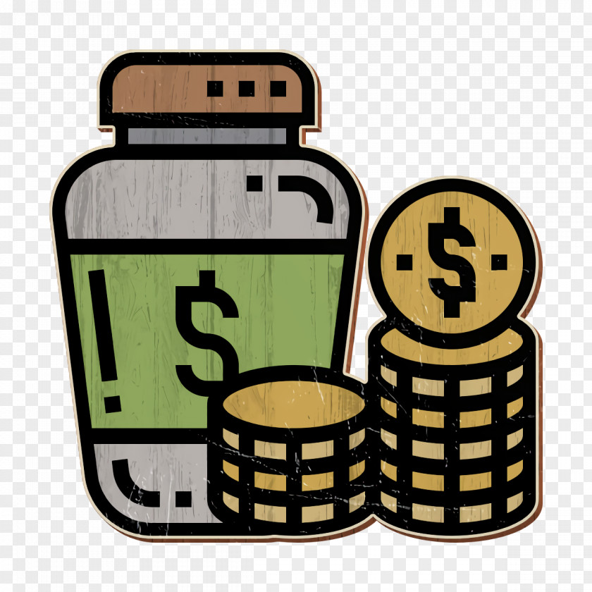 Crowdfunding Icon Bank Money Jar PNG