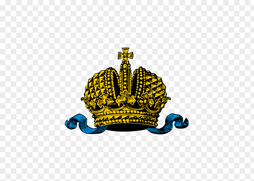 Crown Blue Ribbon Tula Novomoskovsk Oblasts Of Russia Herb Obwodu Tulskiego Coat Arms PNG