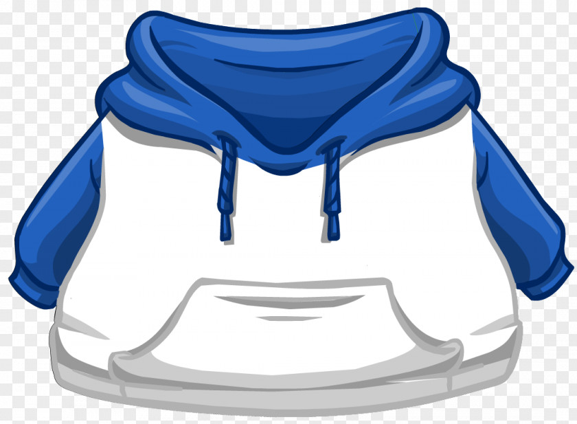 Off White Hoodie Club Penguin T-shirt Clothing Blue PNG