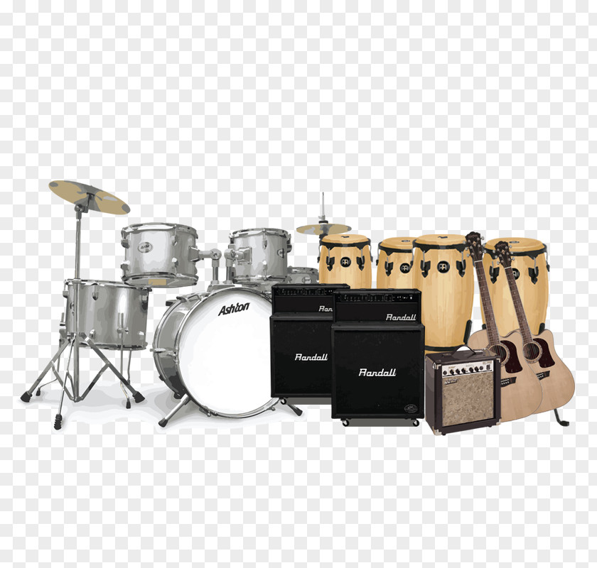 Silver Bass Trombone Drum Kits Musical Instruments Tom-Toms PNG