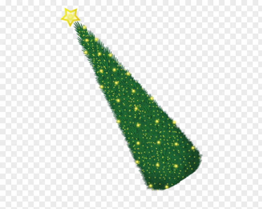 Yellow Star Christmas Tree Ornament PNG