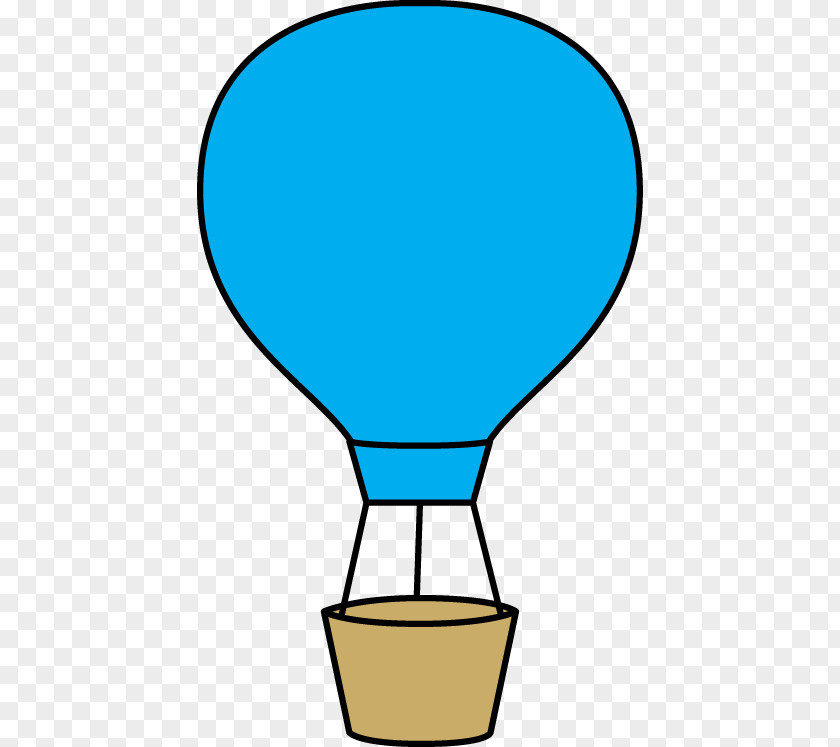 Blue Balloon Hot Air Blog Free Content Clip Art PNG