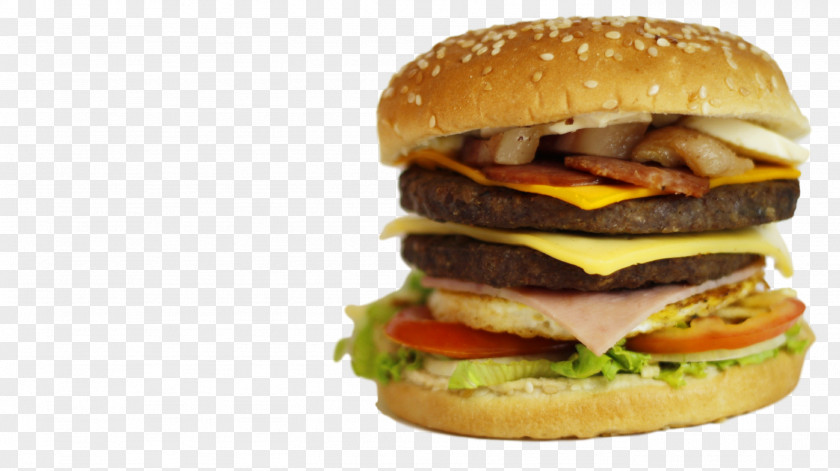 Burger Hamburger Cheeseburger Fast Food Junk Breakfast Sandwich PNG