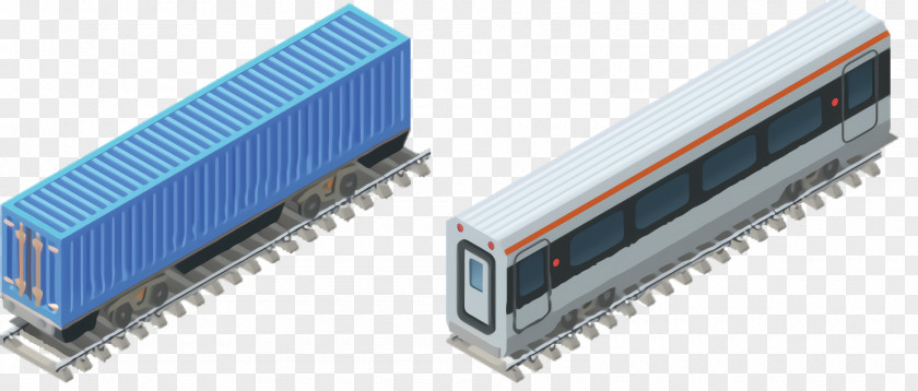 Locomotive Track Car Cartoon PNG