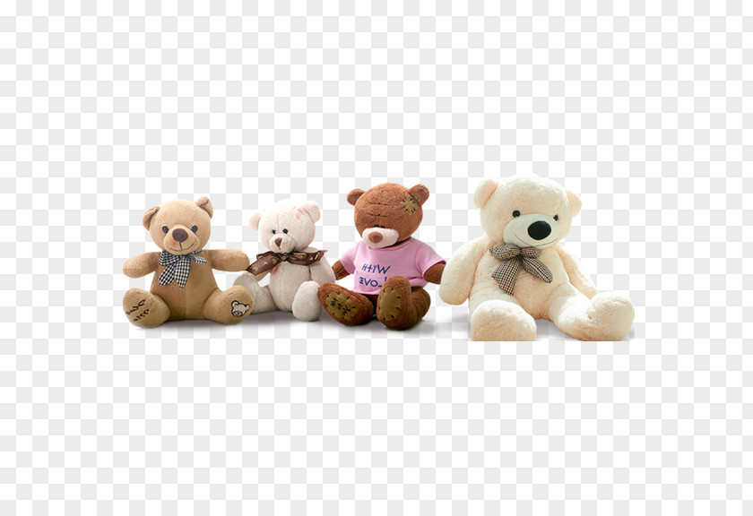 Plush Bear Doll Stuffed Toy Child PNG