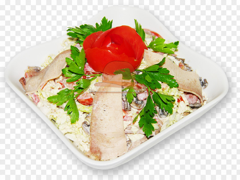 Salad Carpaccio Platter Recipe Garnish PNG