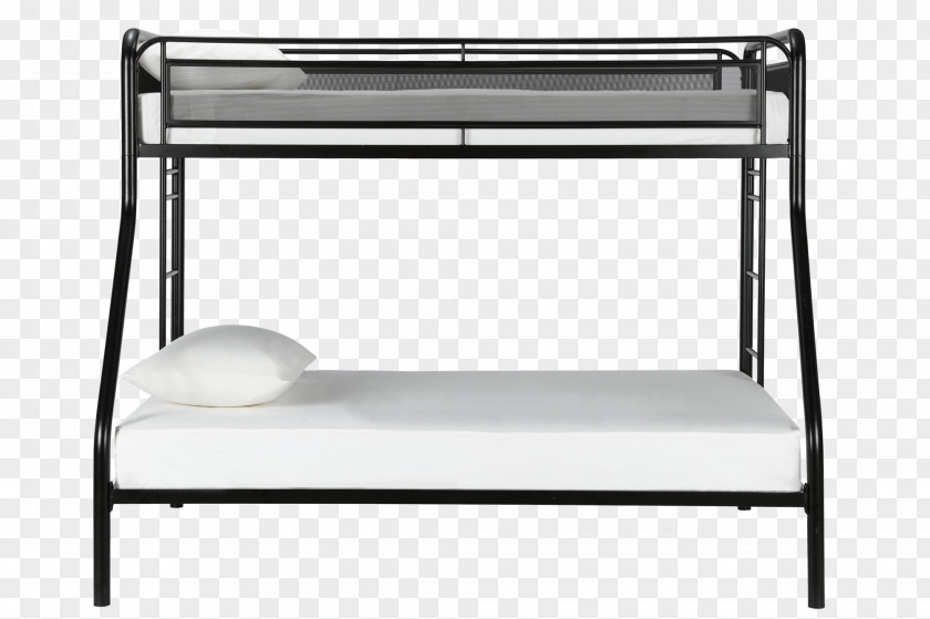 Twin Bed Frame Table Bunk Room PNG