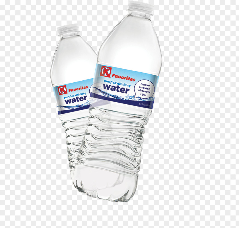 Water Circle Distilled Bottles Drinking PNG