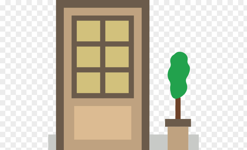 A Pot And Door Icon PNG