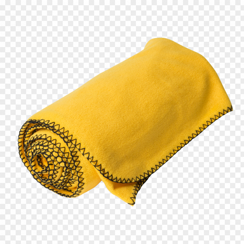 Bed Blanket Wool Polar Fleece Yellow PNG