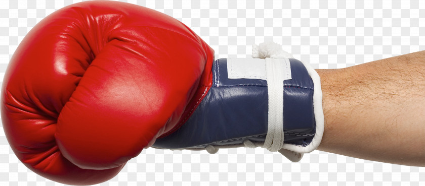 Boxing Glove Man's Hand PNG