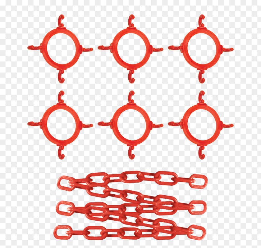 Chain Traffic Cone Point Area PNG