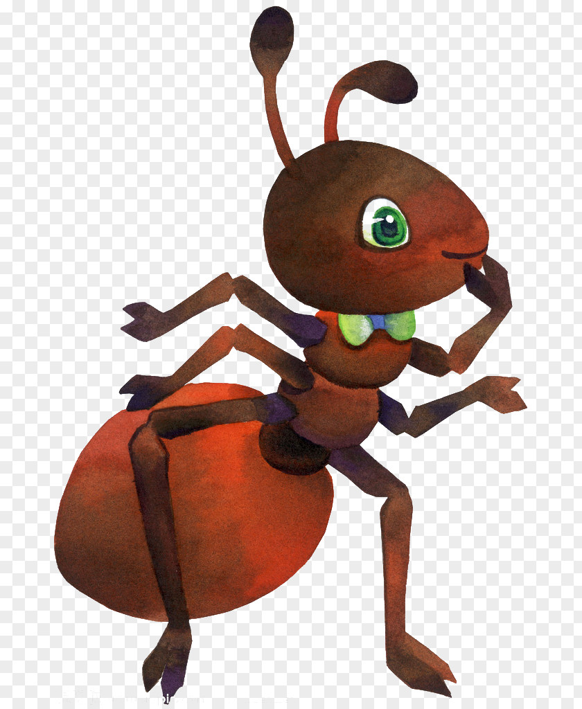 Children Draw Ants Ant Cartoon Animation PNG