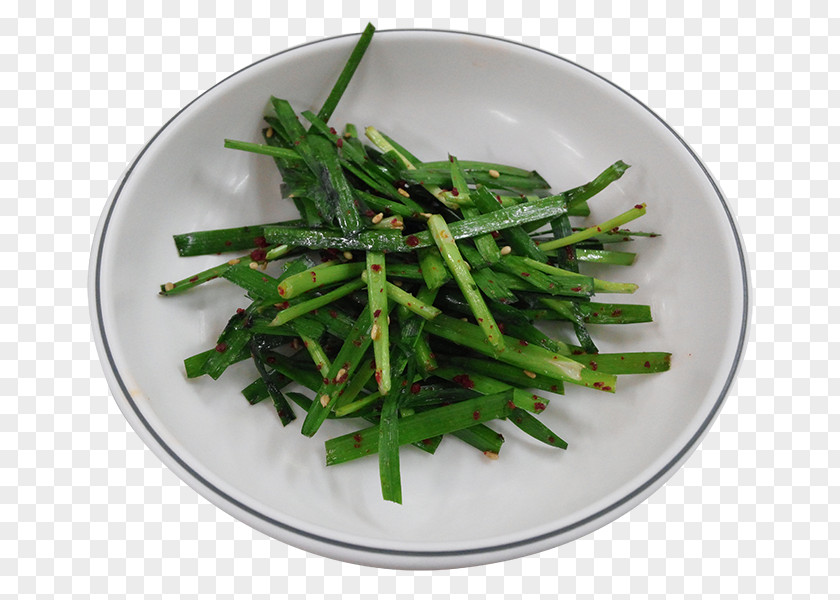 Chives On A Plate Garlic Allium Fistulosum Food Vegetable PNG